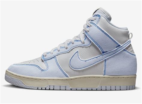 nike dunks high blauw|nike dunk high blue denim.